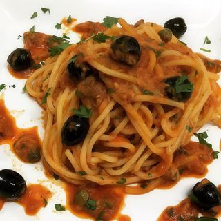 pasta puttanesca (sin gluten)
