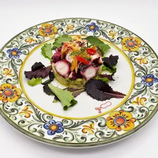 Polpo e avocado