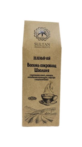 Зеленый чай "Восемь Сокровищ Шаолиня" (100 гр.)