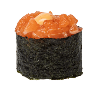 28. Gunkan salmone - 2 pezzi
