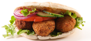 Panino falafel