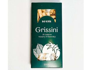 Грисіні з томатом і базиліком (200g)