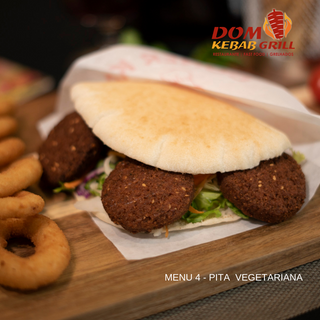 Menu 4 - Pita Vegetariana