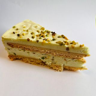 Fetta Torta Ricotta e Pistacchio 