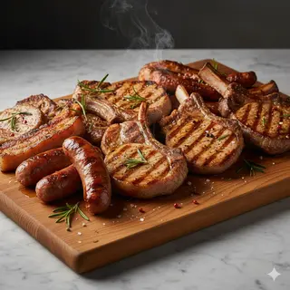 Grigliata mista di carne di maiale