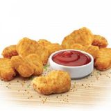 Nuggets con Salsa Barbacoa