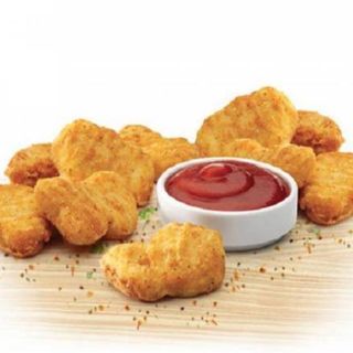 Nuggets con Salsa Barbacoa
