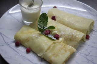 Млинці з сиром солодкі 160\30