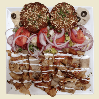 Misto kebab verdure