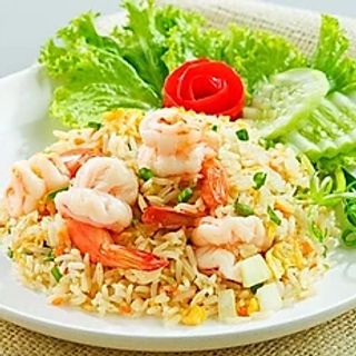 Kao Pad Con Langostinos