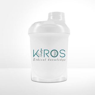 Kiros Shaker, 300 ml, Plastic nepoluant sau toxic, fără BPA și DEHP