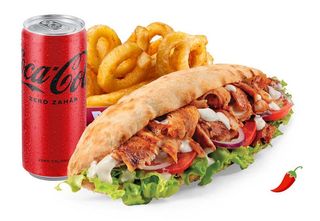 Meniu Doner pui Twister mediu