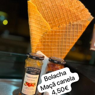 Bolacha maçã canela 