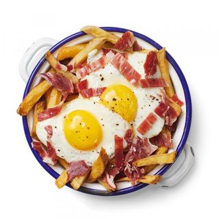 Huevos Rotos Con Jamón
