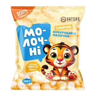 Кукурудзяні палички Молочні (200г)