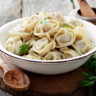 RAVIOLI con SALMON 350gr.