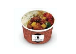 Don buri con carne di maiale in salsa agrodolce