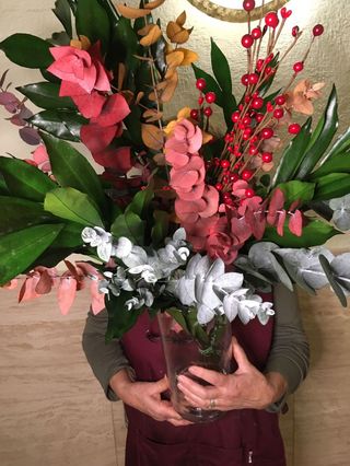 Ramo de verdes preservados para Navidad