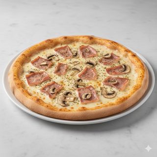 Pizza Carbonara 26 Cm.