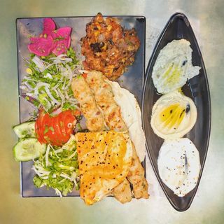 Plat Poulet Kefta Mexicain