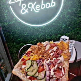 Kebab bekon&cheddar
