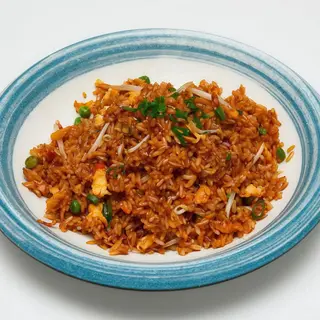 Arroz frito de la casa