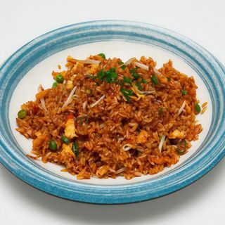 Arroz frito de la casa