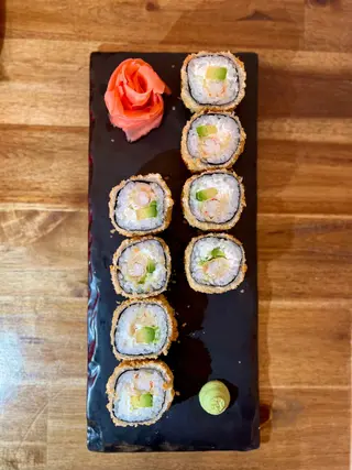 Crunchy rolls craba