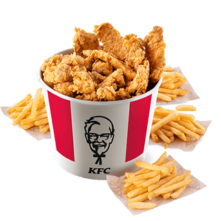 Kubełek Strips&Bites dla 4 osób