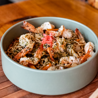 Yakisoba de Camarão