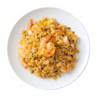 Ebi chahan con langostino