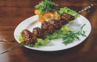 გულღვიძლის მწვადი