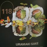 118. Uramaki De Salmón (8 Uds.)