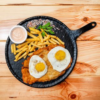 Schab z jajami 600g zestaw