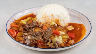 44. Rice with beef and potato 土豆牛肉盖饭