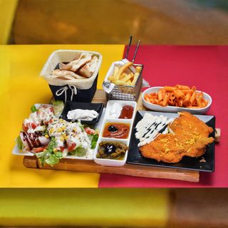 Assiette Escalope Pané