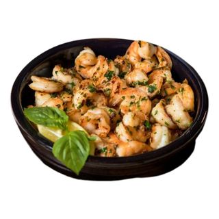 Crevettes Sautées À L'ail