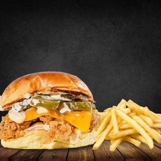 Spicy chicken burger (370г)