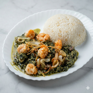 Ndole Con Arroz