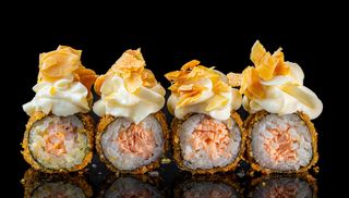 160. Mandorle maki fritto 4 pezzi