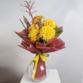 ყვითელი ქრიზანთემები 2108