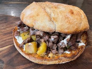 Menù panino con arrosticini