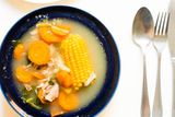 Sweet Corn Chicken Soup