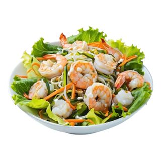 3. Ensalada China De Lechuga Y Gambas