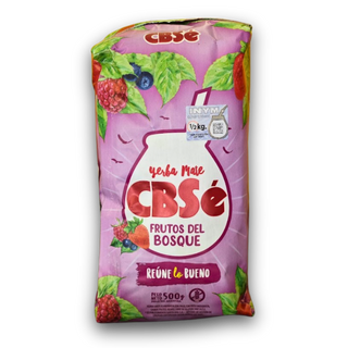 Yerba Mate CBSé Frutos del Bosque 500 g