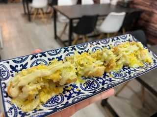 Bolitas De Langostinos Con Salsa Secreta