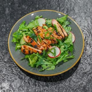 Miso Green Salad - Chicken