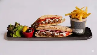 Panino kofta menù
