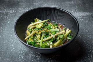 Bok Choi Con Salsa De Ostras