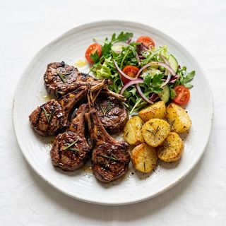 Plato De Costillas De Cordero